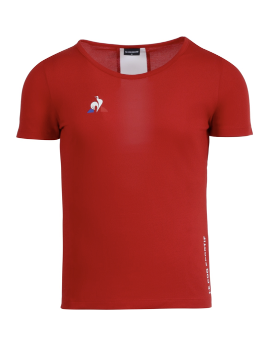 Maglietta Le Coq Sportif SS N°1 rossa